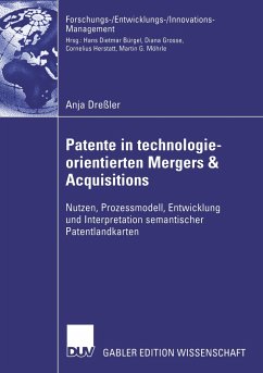 Patente in technologieorientierten Mergers & Acquisitions - Geritz-Dreßler, Anja