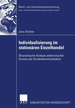 Individualisierung im stationären Einzelhandel - Strüker, Jens