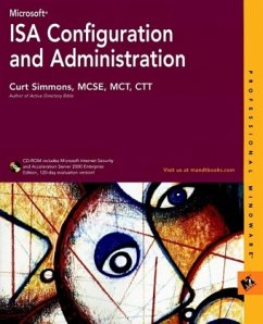 Cover Microsoft ISA Configuration and Administration, w. CD-ROM