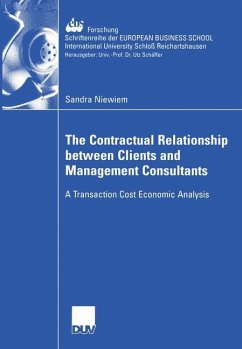 The Contractual Relationship between Clients and Management Consultants - Niewiem, Sandra