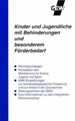 Cover Kinder und Jugendliche mit Behinderungen und besonderem Förderbedarf