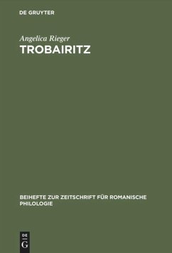 Trobairitz - Rieger, Angelica