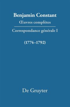 Correspondance 1774¿1792