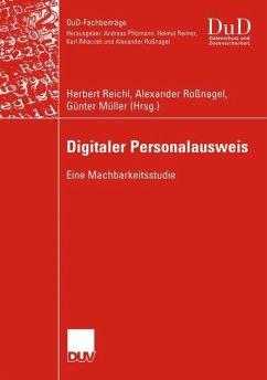 Digitaler Personalausweis - Reichl, Herbert / Roßnagel, Alexander / Müller, Günter (Hgg.)
