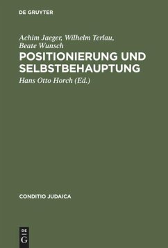 Positionierung und Selbstbehauptung - Jaeger, Achim;Terlau, Wilhelm