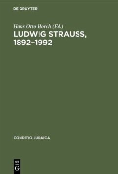 Ludwig Strauß, 1892¿1992