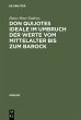 Don Quijotes Ideale im Umbruch der... - Bild 1