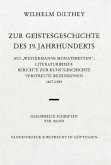 Zur Geistesgeschichte des 19. Jahrhunderts / Gesammelte Schriften 17