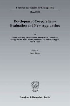 Development Cooperation - Evaluation and New Approaches. - Ahrens, Heinz (ed.)