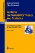 Lectures on Probability Theory and... - Bild 1