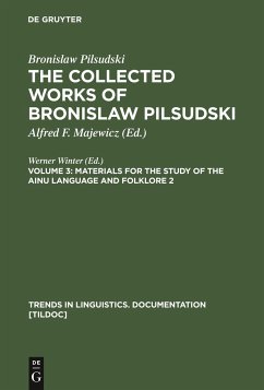 Materials for the Study of the Ainu Language and Folklore 2 - Pilsudski, Bronislaw