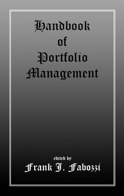 Handbook of Portfolio Management - Fabozzi, Frank J