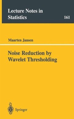 Noise Reduction by Wavelet Thresholding - Jansen, Maarten