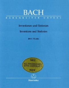 Inventionen und Sinfonien BWV 772-801, Klavier - Bach, Johann Sebastian