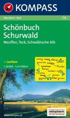 Kompass Karte Schönbuch, Schurwald