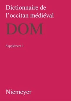 Dictionnaire de l¿occitan médiéval (DOM). Supplement 1