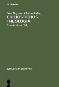 Chiliostichos Theologia - Leon Magistros Choirosphaktes