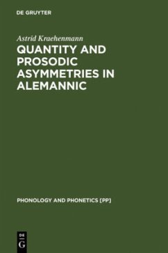 Quantity and Prosodic Asymmetries in Alemannic - Kraehenmann, Astrid