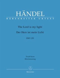 Anthem HWV 255 Der Herr ist mein Licht, Klavierauszug - Händel, Georg Friedrich