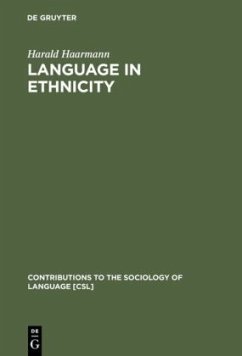 Language in Ethnicity: A View of Basic Ecological Relations Harald Haarmann Author