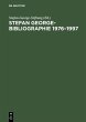 Stefan George-Bibliographie 1976-1997 - Bild 1