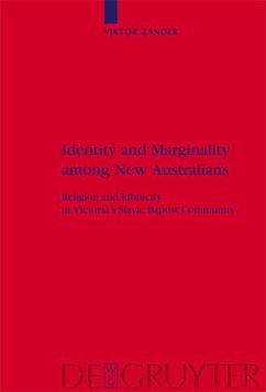 Identity and Marginality among New Australians - Zander, Viktor