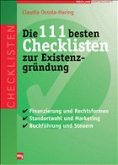 Die 111 besten Checklisten zur Existenzgründung