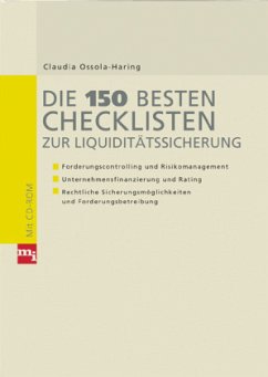 Die 150 besten Checklisten zur Liquiditätssicherung - Ossola-Haring, Claudia