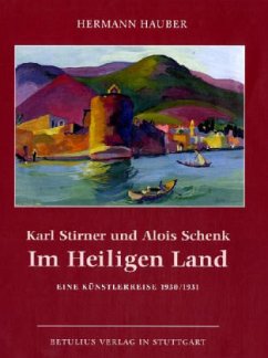 Cover Karl Stirner und Alois Schenk im Heiligen Land