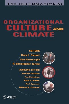 The International Handbook of Organizational Culture and Climate - Cooper, Cary L. / Cartwright, Sue / Earley, P. Christopher (Hgg.)