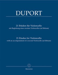 Cover 21 Etüden für Violoncello