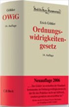 Ordnungswidrigkeitengesetz: OWiG - Göhler, Erich / König, Peter / Seitz, Helmut