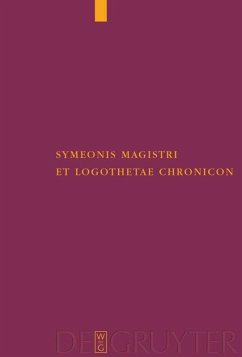 Symeonis Magistri et Logothetae Chronicon - Wahlgren, Staffan (ed.)