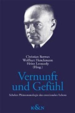 Vernunft und Gefühl - Bermes, Christian / Henckmann, Wolfhart / Leonardy, Heinz (Hgg.)