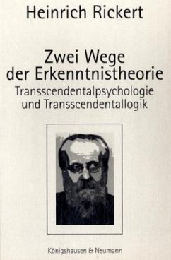 Cover Zwei Wege der Erkenntnistheorie