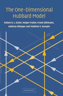 The One-Dimensional Hubbard Model - Essler, Fabian H. L.; Frahm, Holger; Göhmann, Frank