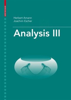 Analysis III - Amann, Herbert;Escher, Joachim