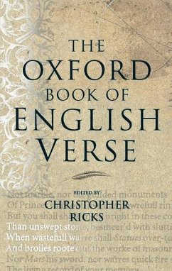 The Oxford Book of English Verse - Ricks, Christopher (ed.)