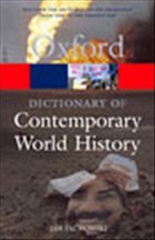 A Dictionary of Contemporary World History - Palmowski, Jan