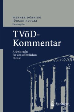 TVöD-Kommentar - Dörring, W. (Überarb.) / Kutzki, J. / Richter, H.-U. / Heitsch, N. / Polzer, U. / Schwald, S.