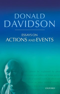Essays on Actions and Events - Davidson, Donald