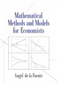 Mathematical Methods and Models for Economists - Fuente, Angel de la
