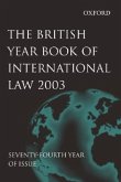 The British Year Book of International Law 2003