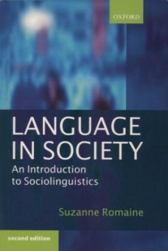 Language In Society - Romaine, Suzanne