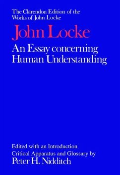 An Essay concerning Human Understanding - Locke, John
