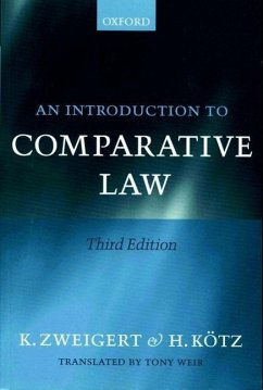 An Introduction to Comparative Law - Zweigert, Konrad;Kötz, Hein