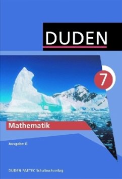 Cover Lehrbuch für die Klasse 7 / Duden Mathematik, Ausgabe G für Gymnasien in Hamburg und Berlin