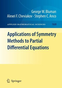 Applications of Symmetry Methods to Partial Differential Equations - Bluman, George W.;Cheviakov, Alexei F.;Anco, Stephen