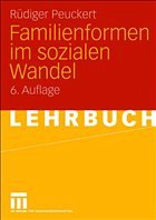 Familienformen im sozialen Wandel - Peuckert, Rüdiger