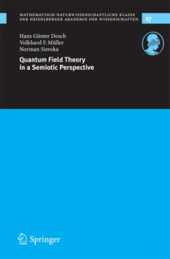 Quantum Field Theory in a Semiotic Perspective - Dosch, Hans Günter;Müller, Volkhard F.;Sieroka, Norman